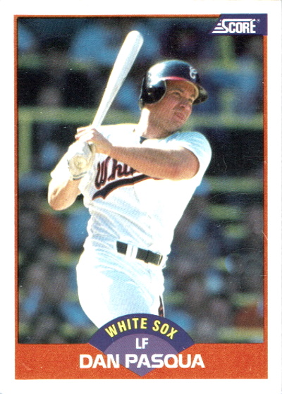 dan pasqua, 1989 score #338, white sox