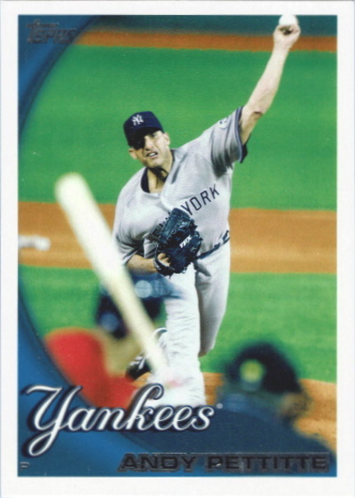andy pettitte, 2010 topps #56, yankees