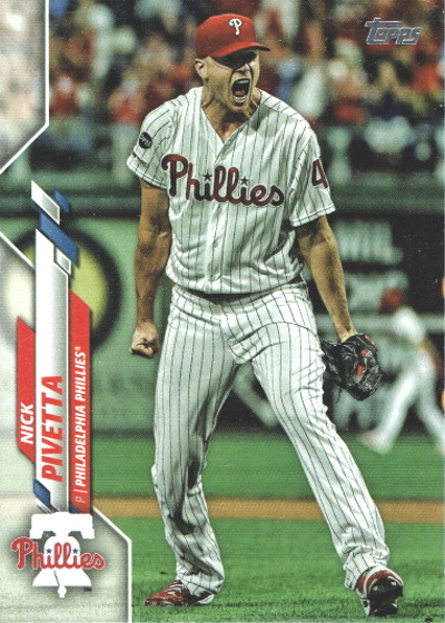 nick pivetta, 2020 topps #221, phillies