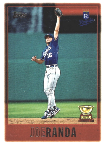 joe randa, 1997 topps #216, royals