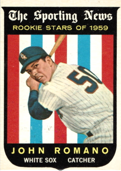 johnny romano, 1959 Topps #138, white sox