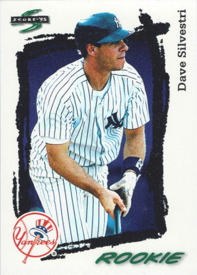 dave silvestri, 1995 score rookie #298, yankees