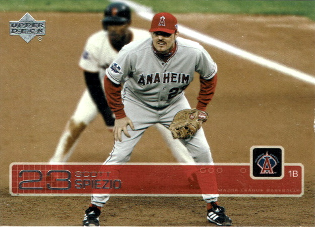 scott spiezio, 2003 upper deck #274, angels