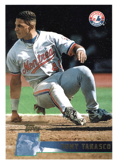 tony tarasco, 1996 topps #37, Expos