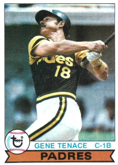 gene tenace, 1979 topps #435, padres