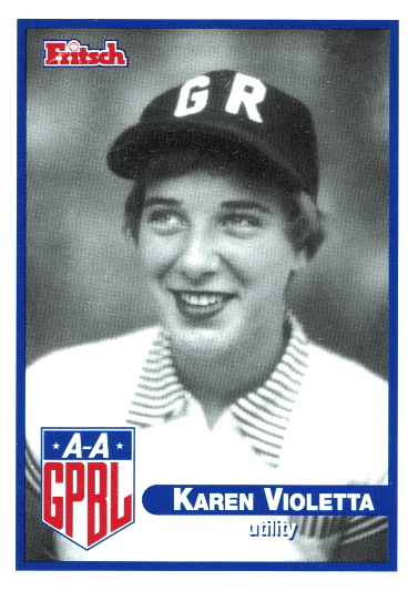 karen violetta, 2002 fritsch AAGPBL #419