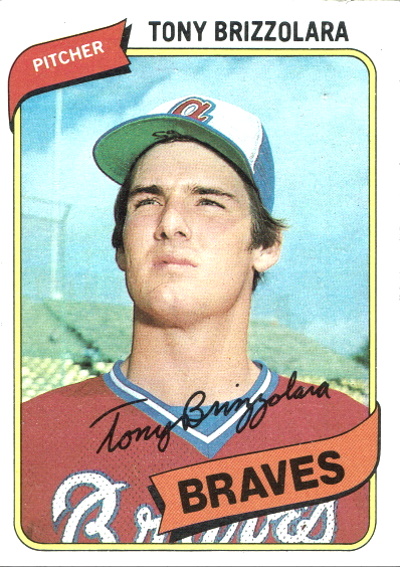 tony brizzolara, 1980 topps #156, braves