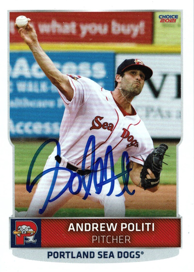 andrew politi, portland sea dogs