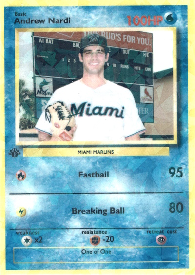 andrew nardi, miami marlins