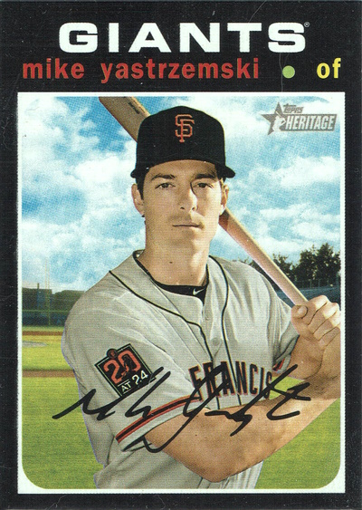 Mike Yastrzemski, SF Giants