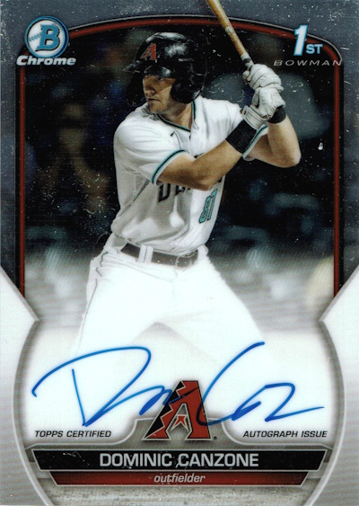 Dominic Canzone, Arizona diamondbacks