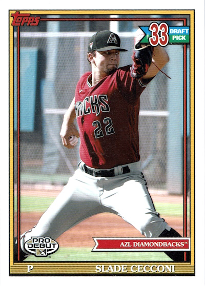 Slade Cecconi, Arizona Diamondbacks