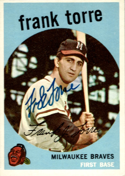 Frank Torre, 1959 Topps