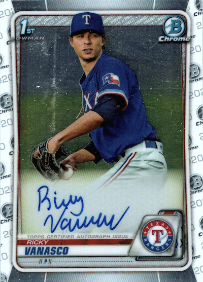 ricky vanasco texas rangers