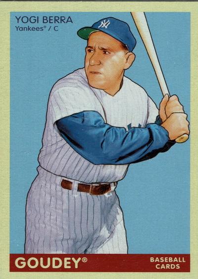 Berra Yogi 2009 UDGoudey 219 Front small