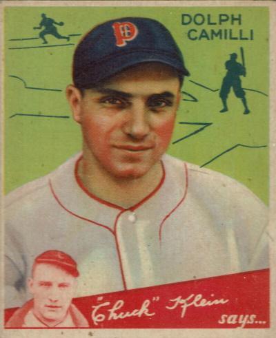 Camilli Dolph 1934 Goudey 91 Front small