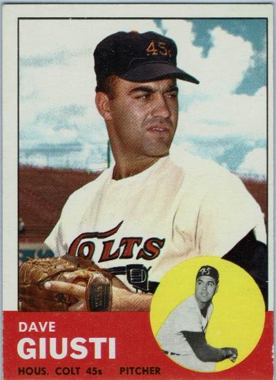 Guisti Dave Topps 1963 189 Front small