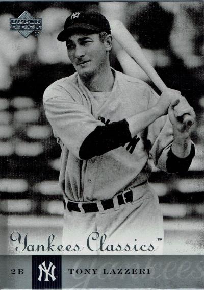 Lazzeri Tony 2004 UpperDeckYankeeClassics 85 Front small