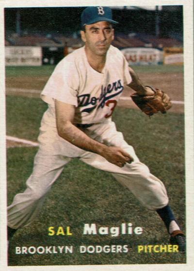 Maglie Sal Topps 1957 5 Front small