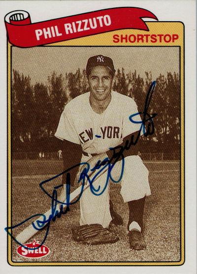 Rizzuto Phil 1989 SwellBaseballGreats 111 Front small